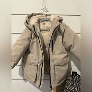 Zara Hooded Coat (Toddler)